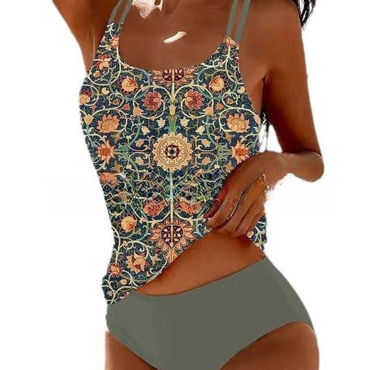 Costume de baie retro cu talie înaltă de Cristina Gore