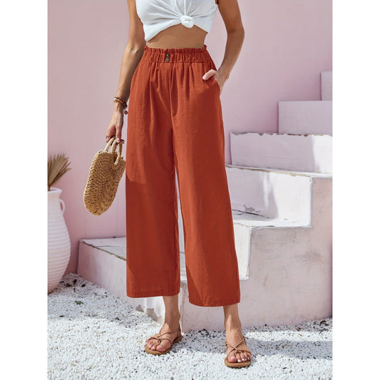Pantaloni cu talie înaltă inspirați de Pinterest, de la Cristina Gore