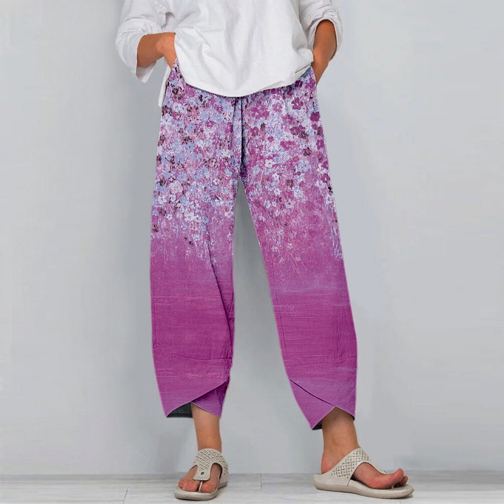Pantaloni casual florali inspirați de Pinterest de Cristina Gore