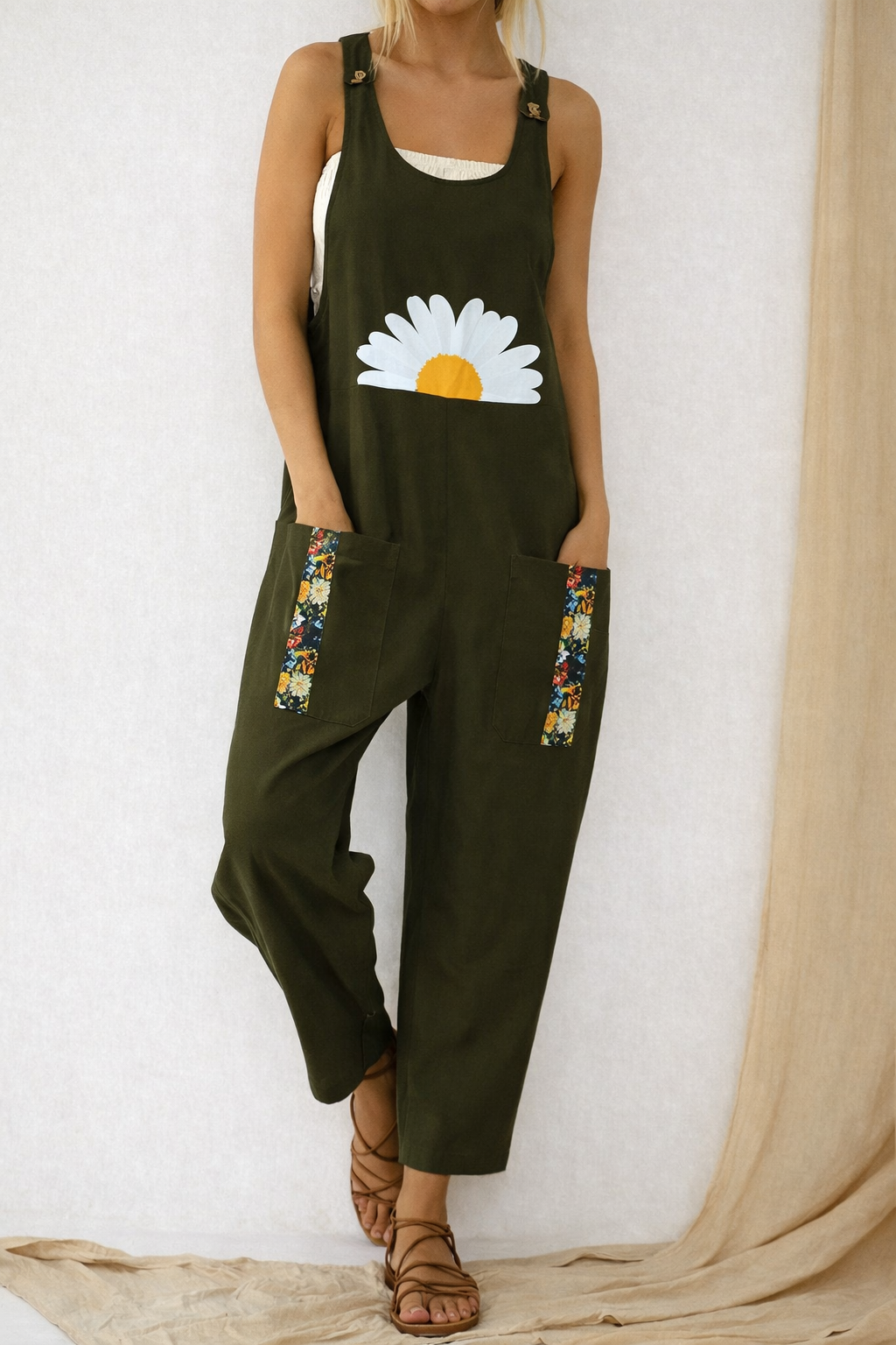Salopetă vintage Daisy Cristina Gore inspirată de Pinterest