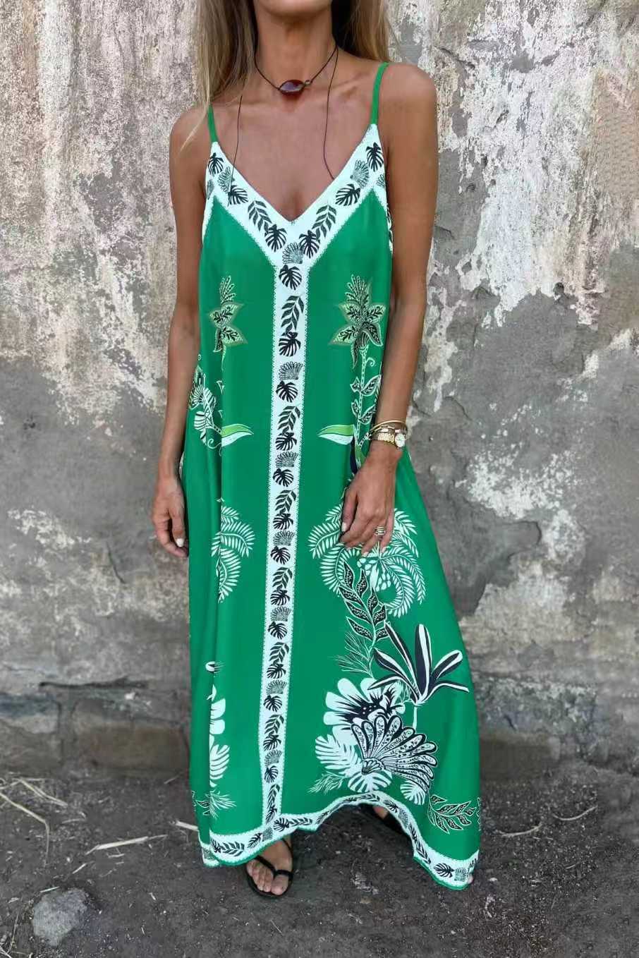 Rochie midi retro cu imprimeu floral Cristina Gore
