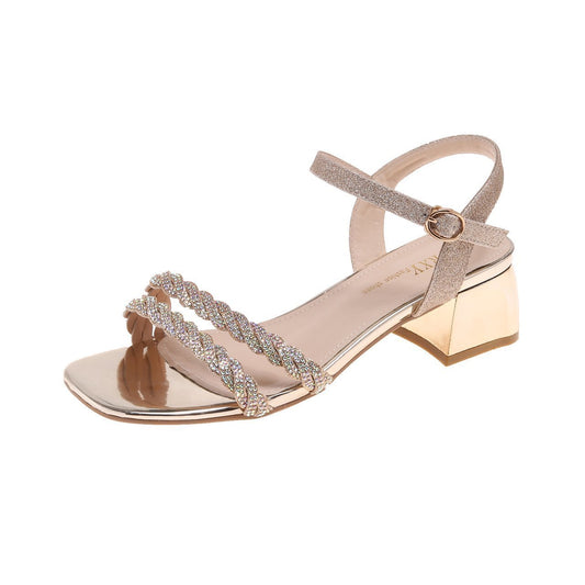 Sandale elegante cu toc inspirate de Pinterest, de la Cristina Gore