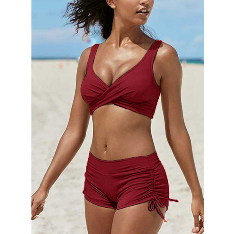 Set bikini elegant cu talie înaltă de Cristina Gore