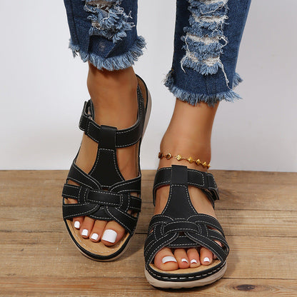 Sandale vintage confortabile cu platformă de Cristina Gore