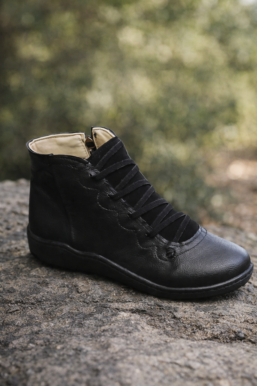 Cizme Cristina Casual până la genunchi - Fermoar lateral confortabil