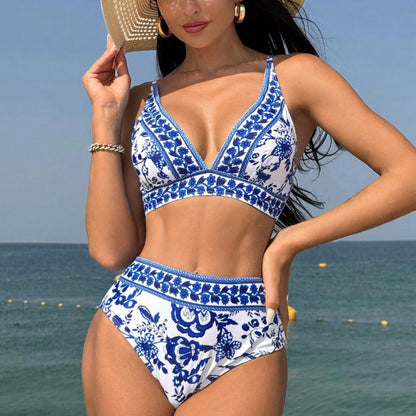 Costume de baie cu talie înaltă, inspirate de Pinterest, de la Cristina Gore
