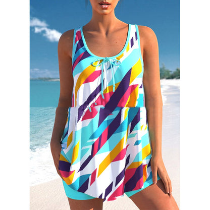 Costume de baie chic cu imprimeu mărime mare de Cristina Gore