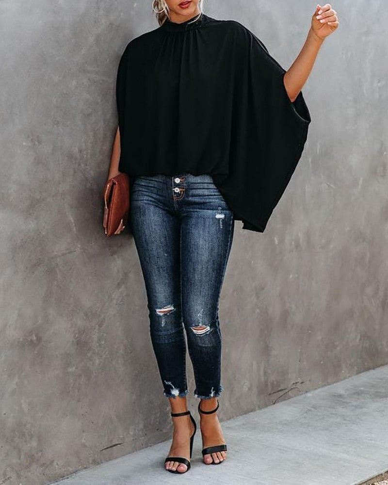 Top Cristina cu croială lejeră și imprimeu - Stil modern Pinterest