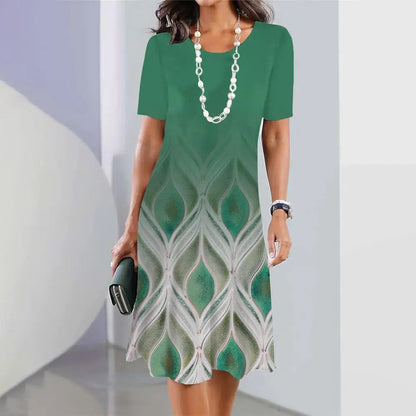 Rochie de vară elegantă pentru mărimi mari de Cristina Gore