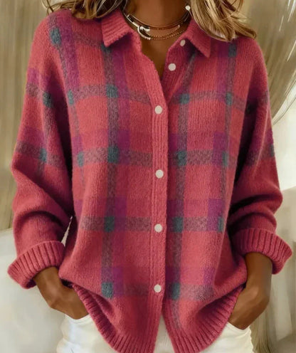 Bluză cardigan confortabilă cu dungi de Cristina Gore