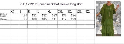 Rochie Cristina din șifon - Mâneci elegante cu model liliac