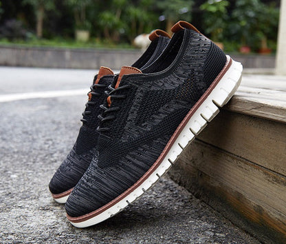 Pantofi Cristina cu șireturi din plasă - Confort respirabil