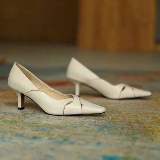 Tocuri elegante din piele de Cristina Gore