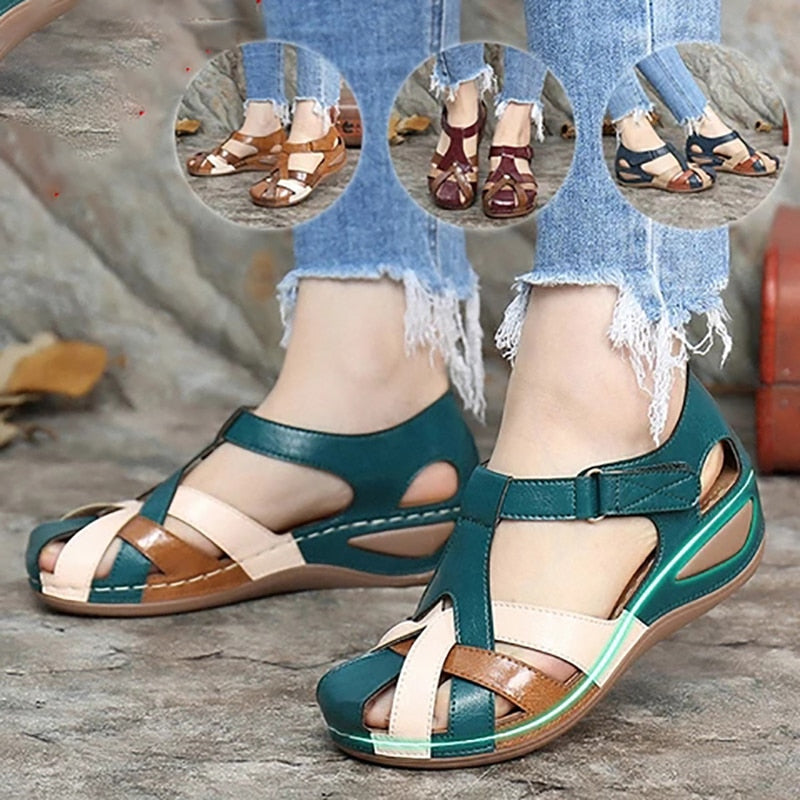 Comfort Wedge Sandals by Cristina Gore for Everyday Wear
