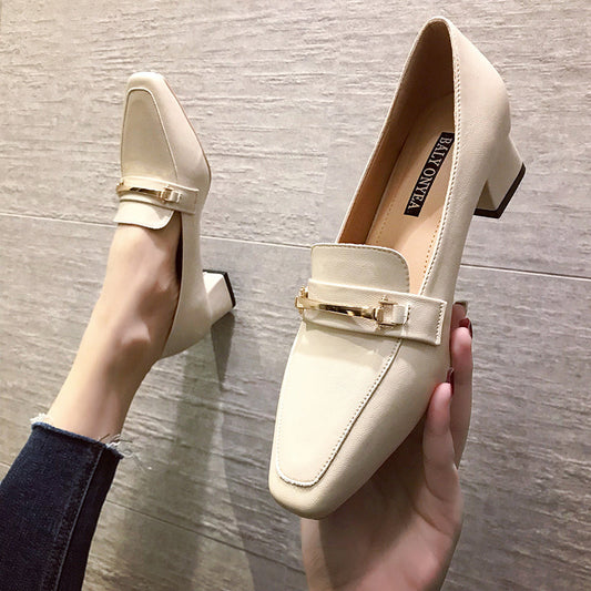 Chic Cristina Gore Pinterest-Inspired Heeled Loafers