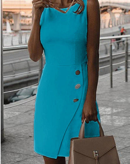 Rochie fără mâneci Cristina - Siluetă elegantă tip creion