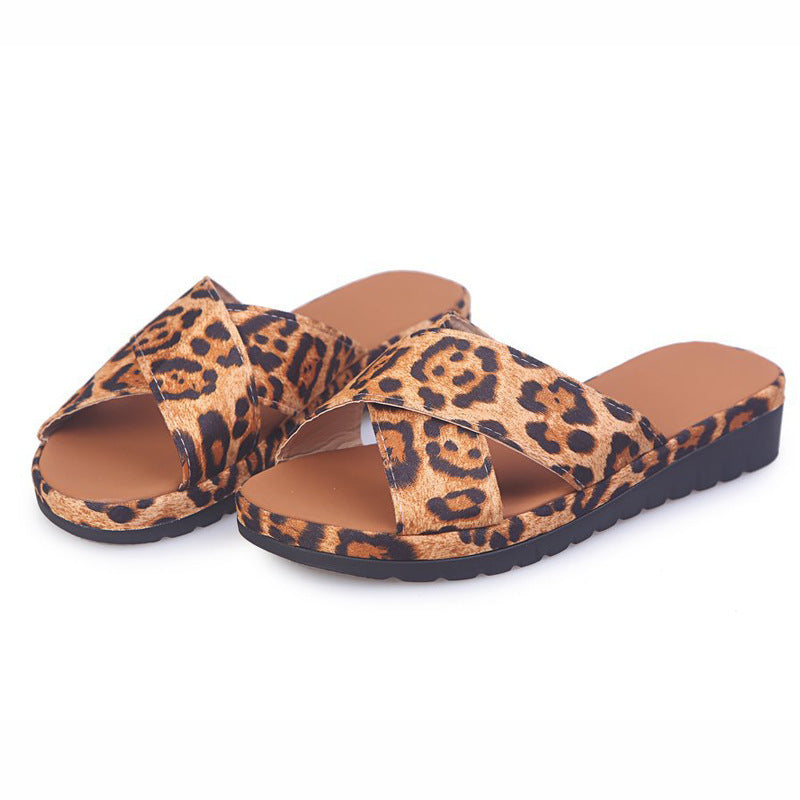 Sandale cu platformă Cristina - Baretă încrucișată, vârf deschis, confortabile