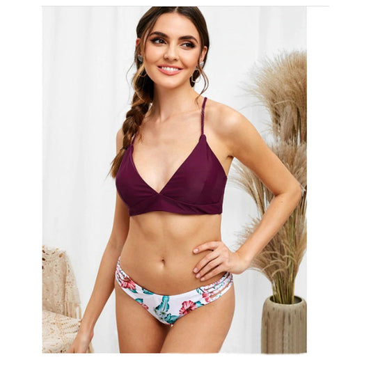 Set de bikini împletit Cristina Gore, inspirat de Pinterest
