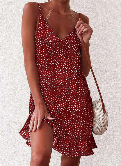 Floral A-Line Sundress Cristina Gore Summer Dress