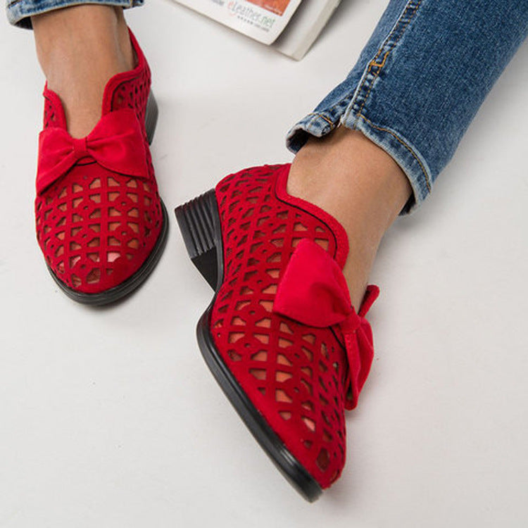 Mocasini chic cu fundă de Cristina Gore