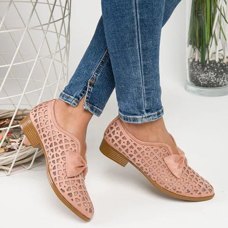 Mocasini chic cu fundă de Cristina Gore