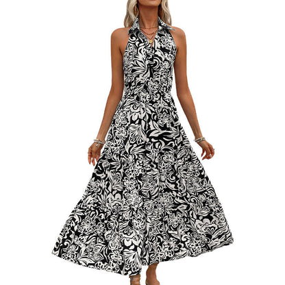 Rochie elegantă cu imprimeu floral de Cristina Gore