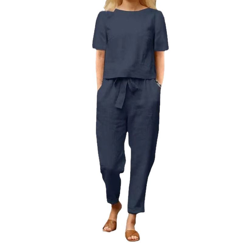 Set vintage de lenjerie de pat de Cristina Gore - Ținută Capri de vară