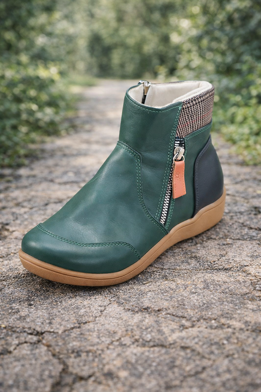 Ghete Cristina Martin - Cusături și fermoar din piele