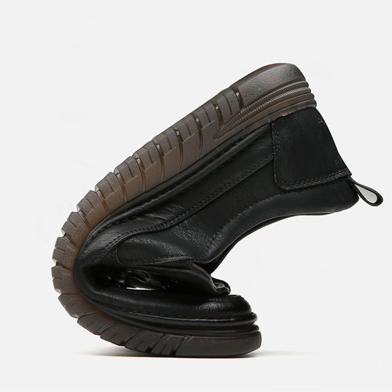 Pantofi din piele pentru bărbați Cristina - Talpă flexibilă din tendon de bou