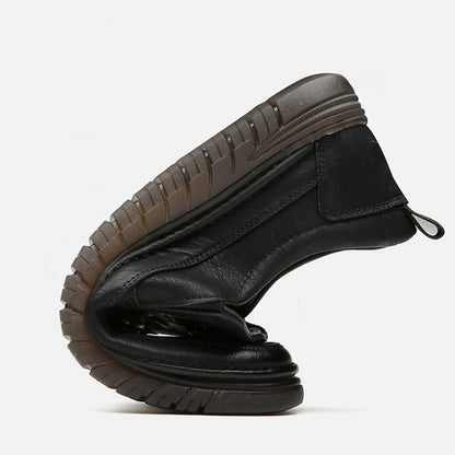 Pantofi din piele pentru bărbați Cristina - Talpă flexibilă din tendon de bou