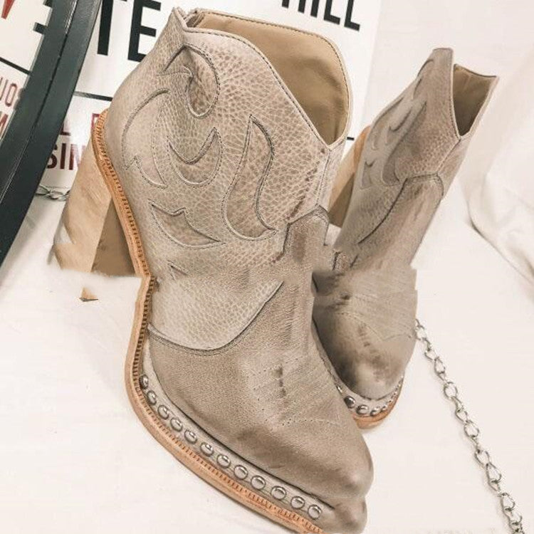 Ghete Cristina Martin - Detalii cu cusături western