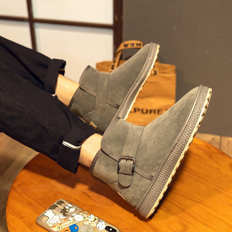 Ghete de zăpadă pentru bărbați Cristina - Căptușeală antiderapantă din blană