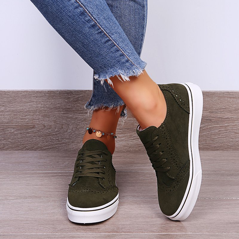 Everyday Comfort Cristina Gore Canvas Flat Sneakers