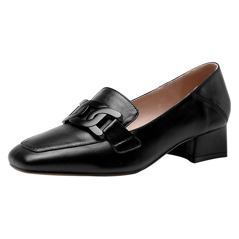 Pantofi retro cu toc gros de Cristina Gore