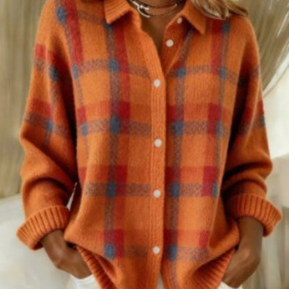 Bluză cardigan confortabilă cu dungi de Cristina Gore