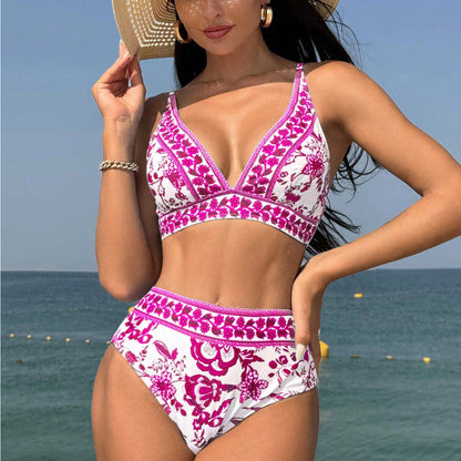 Costume de baie cu talie înaltă, inspirate de Pinterest, de la Cristina Gore
