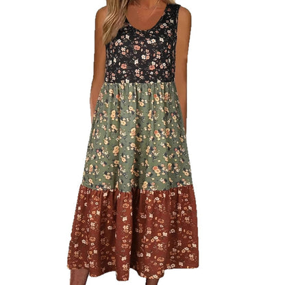Rochie tip vestă casual cu imprimeu floral Cristina Gore