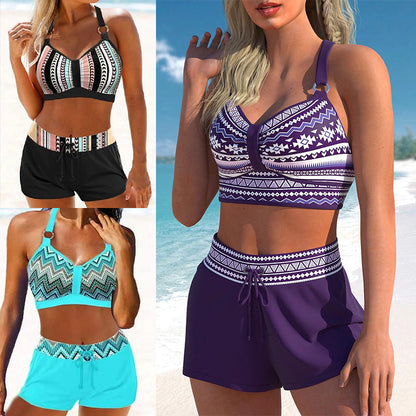 Costum de baie din două piese Cristina - Inspirație pentru imprimeuri îndrăznețe