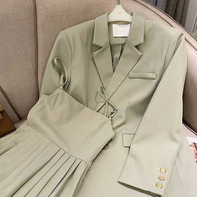 Set rochie Cristina - Amestec elegant de bumbac