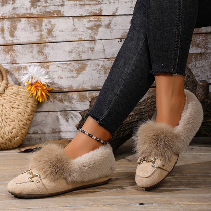 Velvet Plush Loafers by Cristina Gore