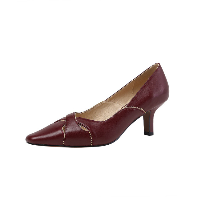Tocuri elegante din piele de Cristina Gore