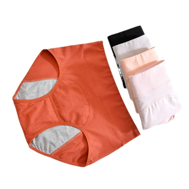 Chiloți Cristina din bumbac cu talie înaltă și impermeabili