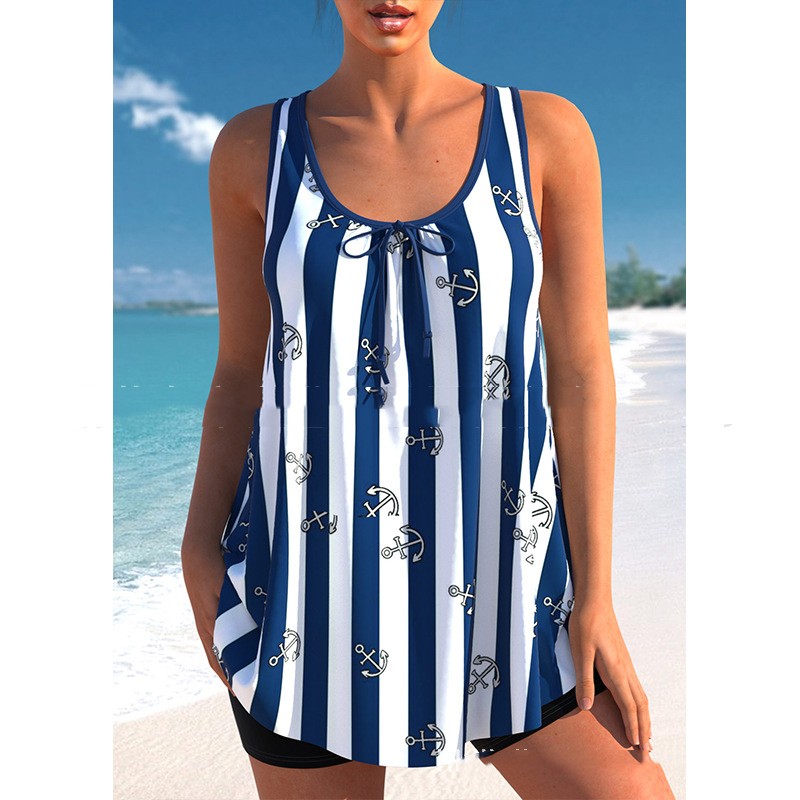 Costume de baie chic cu imprimeu mărime mare de Cristina Gore