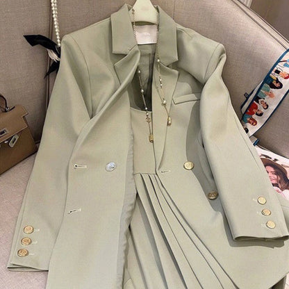 Set rochie Cristina - Amestec elegant de bumbac