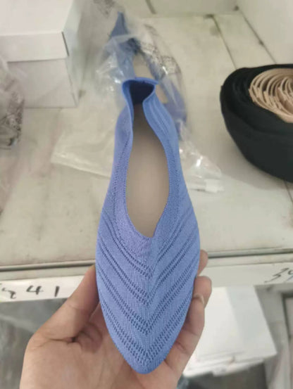 Balerini Cristina cu vârf pătrat - Confortabili și stil jos