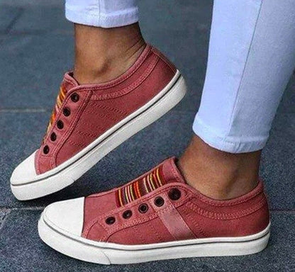 Teniși din pânză fără șireturi Cristina Gore inspirați de Pinterest