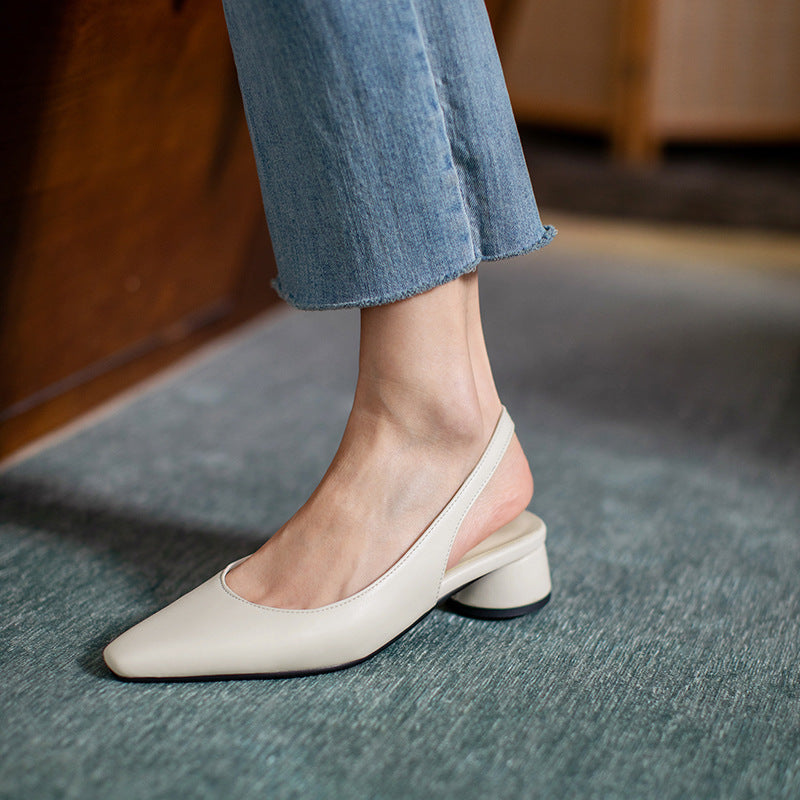 Sandale cu platformă Cristina - Eleganță cu vârful ascuțit