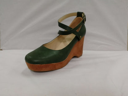 Sandale Cristina cu toc gros - Inspirație platformă