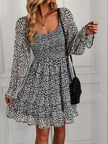 Rochie boho cu imprimeu floral Cristina Gore