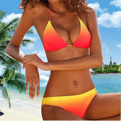 Set bikini cu degrade Cristina Gore, inspirat de Pinterest